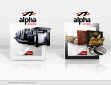 Tablet Screenshot of alphaeditora.com.br